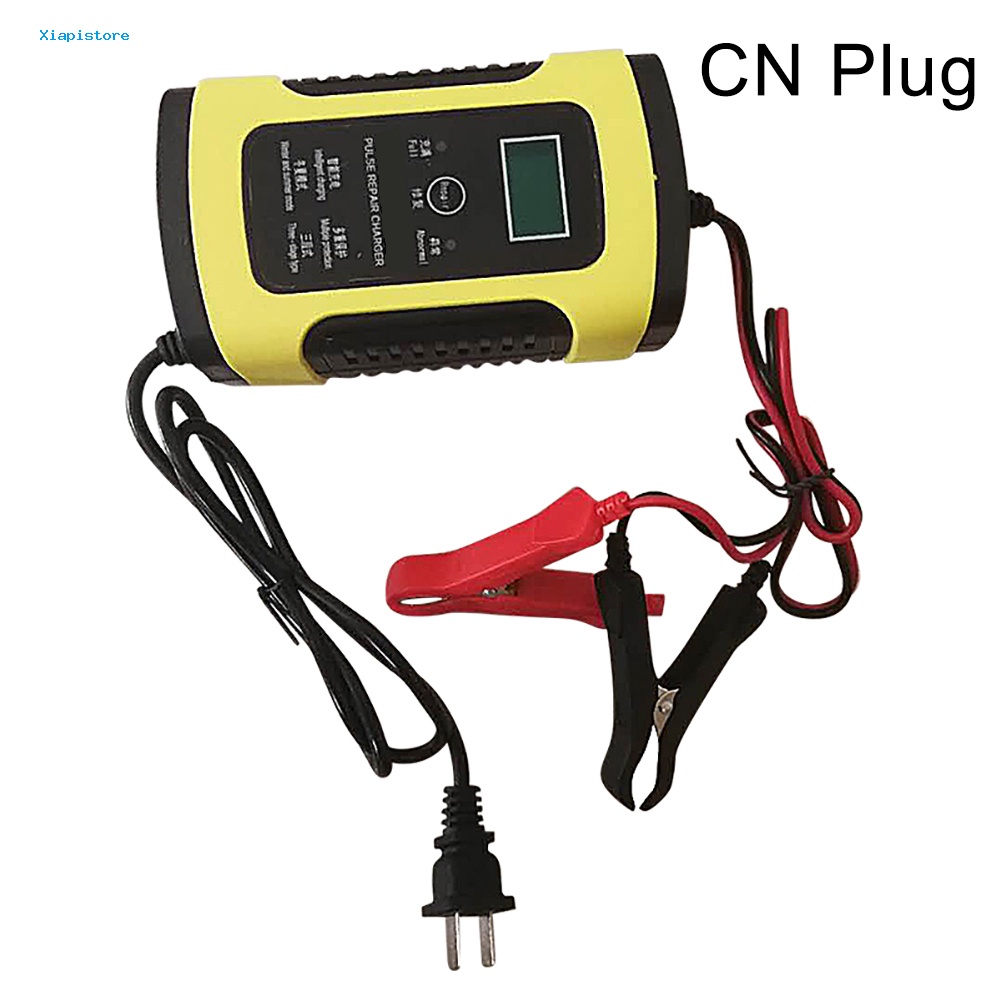 Bộ Sạc Pin Toàn Diện Tự Động Màn Hình LCD 12V 6A Cho Động Cơ Xe Hơi