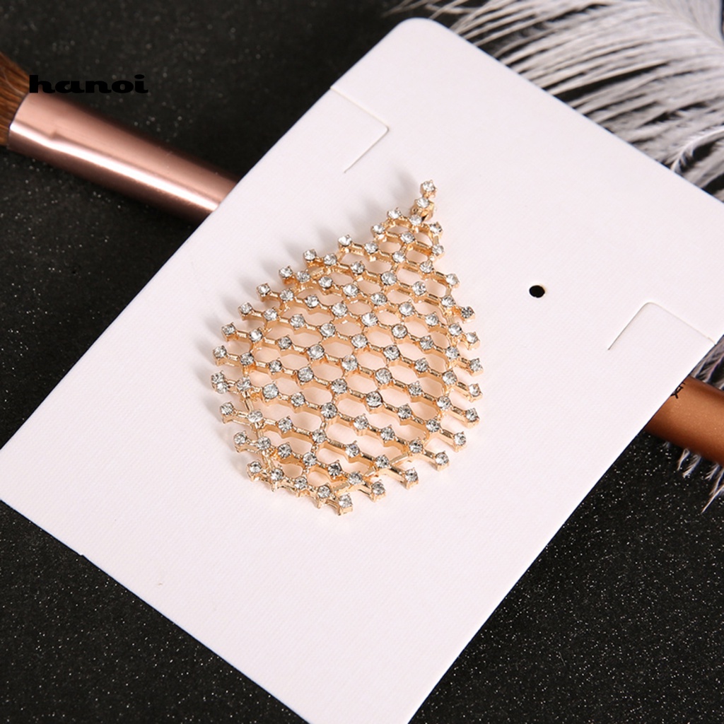 1 Khuyên Tai Nữ Hình Giọt Nước Thời Trang