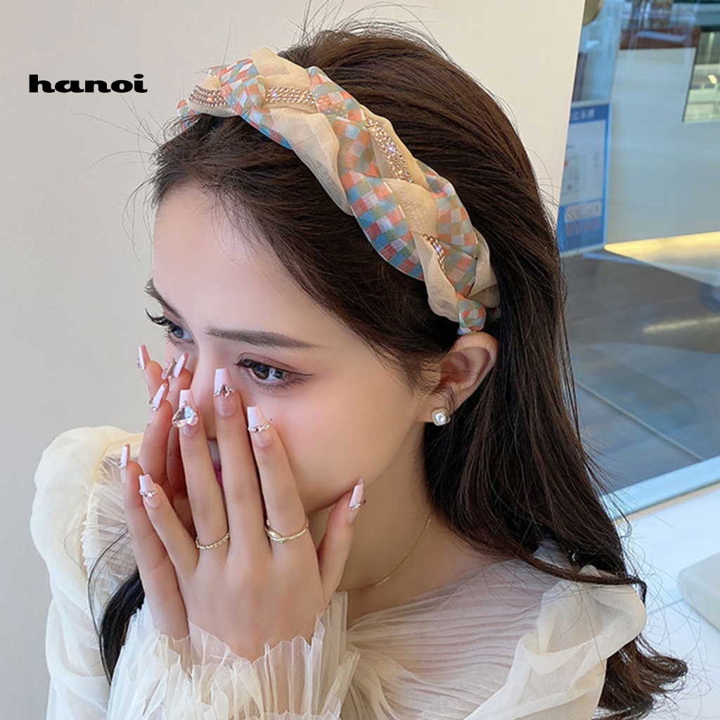 Băng Đô Đính Đá Lấp Lánh Thời Trang Hàn Quốc