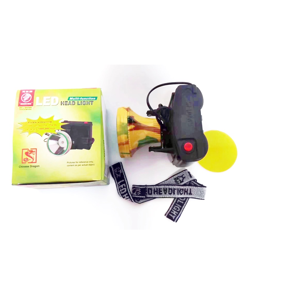 High-power led đèn pha ánh sáng mạnh head-mounted pin lithium 5v siêu sáng câu cá long-range pin khô không có bột