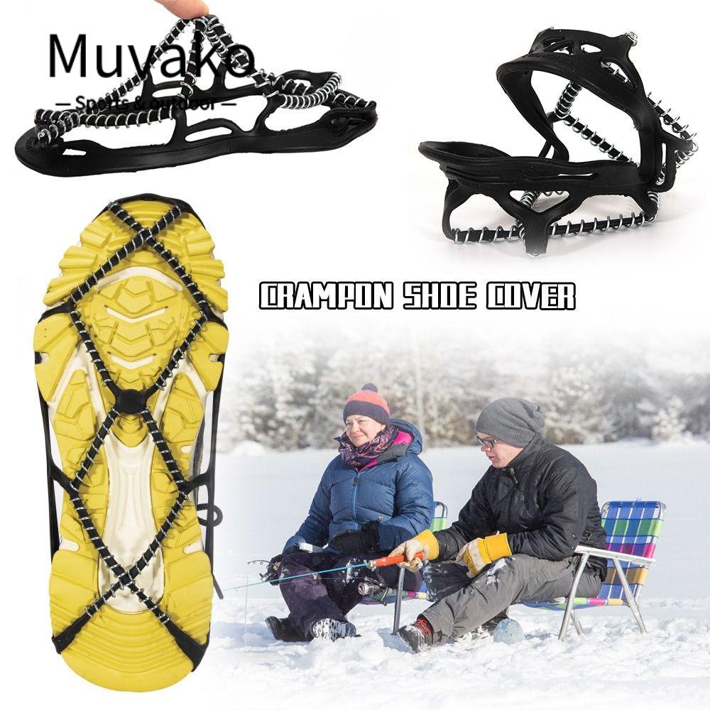 Muvako 1 Cặp Bọc Giày Đi Tuyết / Đi Tuyết / Đi Bộ Đường Dài / Đi Bộ / Câu Cá Mùa Đông