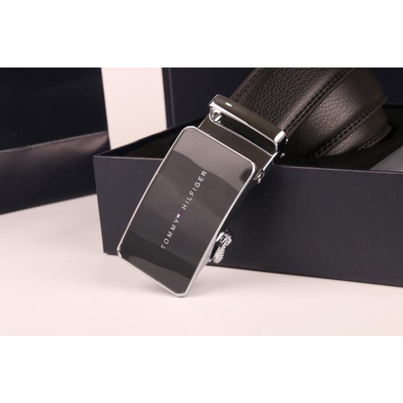 Tommy hilfiger thắt lưng mỏng dây đeo thắt lưng bằng da thật thời trang blogger xu hướng thắt lưng ghim khóa thắt lưng nam và nữ đồng quê