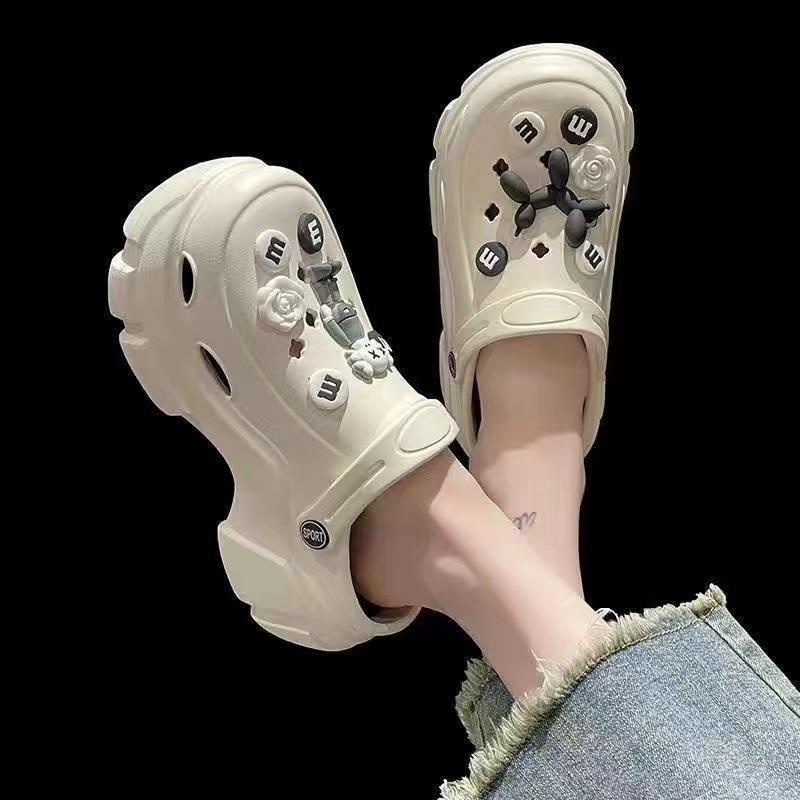 FEIJIANU dép Cross dép sandal nữ giày đi biển đáng yêu thoải mái29Z2307213