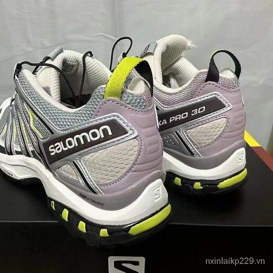 Giày Thể Thao Putian Pure XA PRO 3D Màu Xám Phối Lưới Thoáng Khí Chống Trượt Thời Trang Mùa Hè Cho Nam Và Nữ