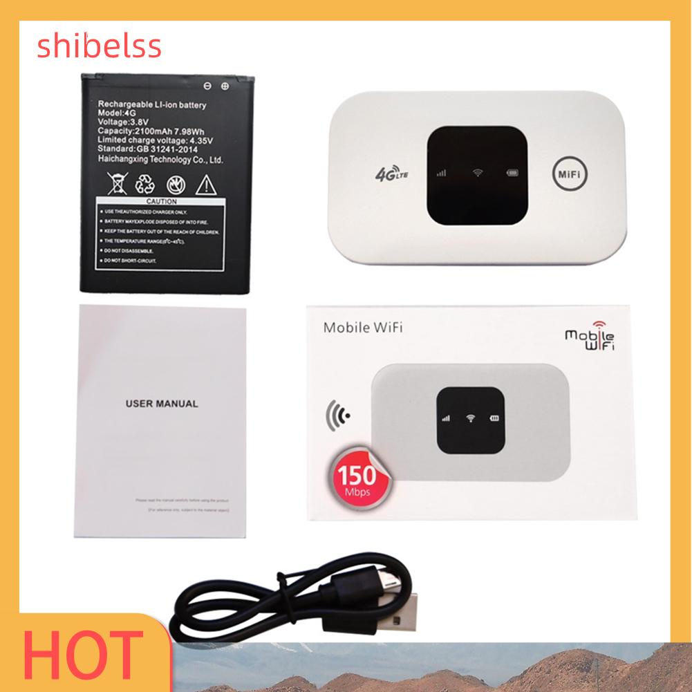 Thiết Bị Phát WiFi Bỏ Túi 4G 150Mbps 4G 2100mAh