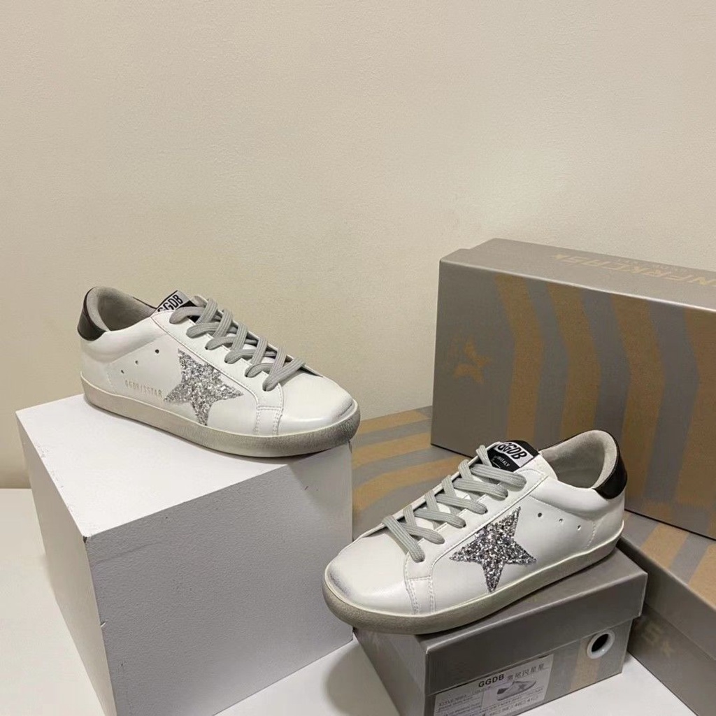 Giày Da Đế Bằng Chống Bẩn Phong Cách Retro Cho Nữ