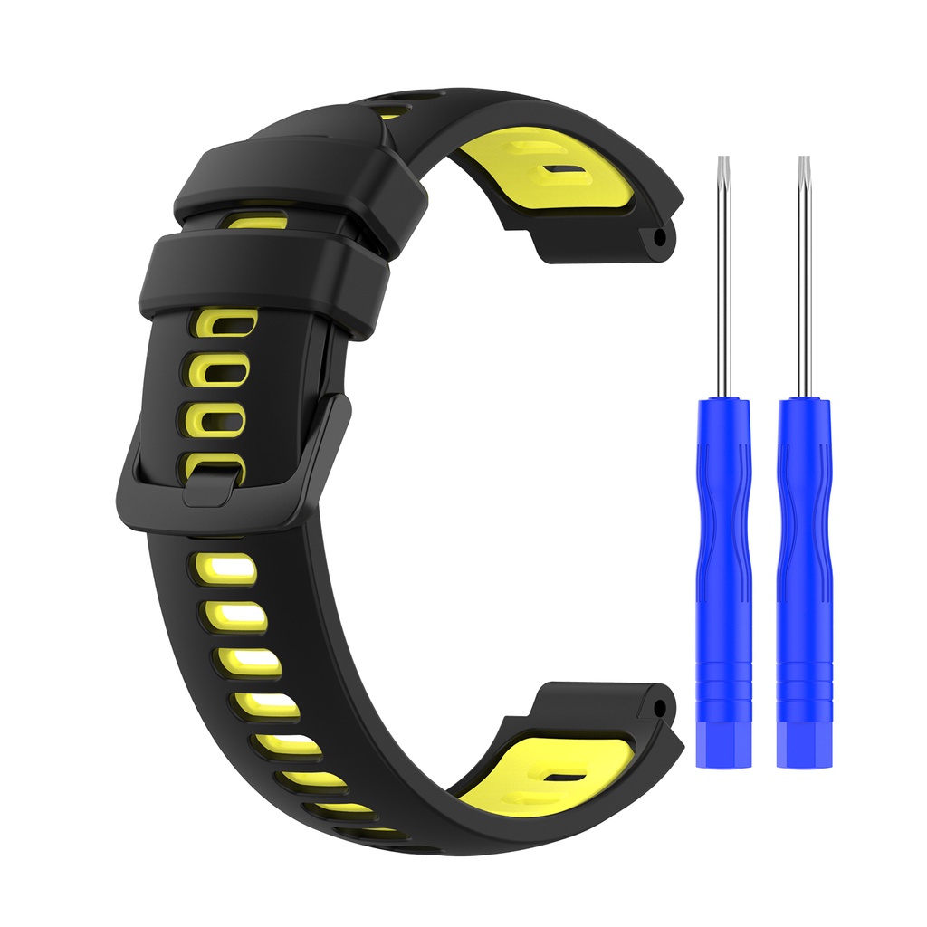 Dây Đeo Silicone Cho Đồng Hồ Thông Minh Garmin Forerunner 220 230 235 620 630 735XT