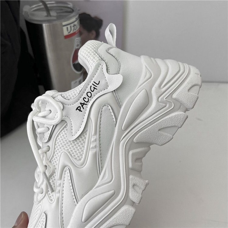 Giày Thể Thao Lưới Mũi Tròn Thời Trang Năng Động Dành Cho Nữ