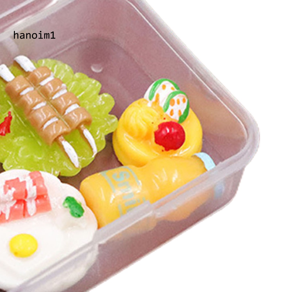 Set 5 Món Đồ Ăn Siêu Thị Mini Cho Nhà Búp Bê