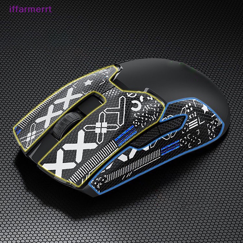 Iffarmerrt mouse grip tape skate handmade sticker non slip suck sweat for razer viper ultimate / v2 pro / mini mouse anti slip sticker vn
