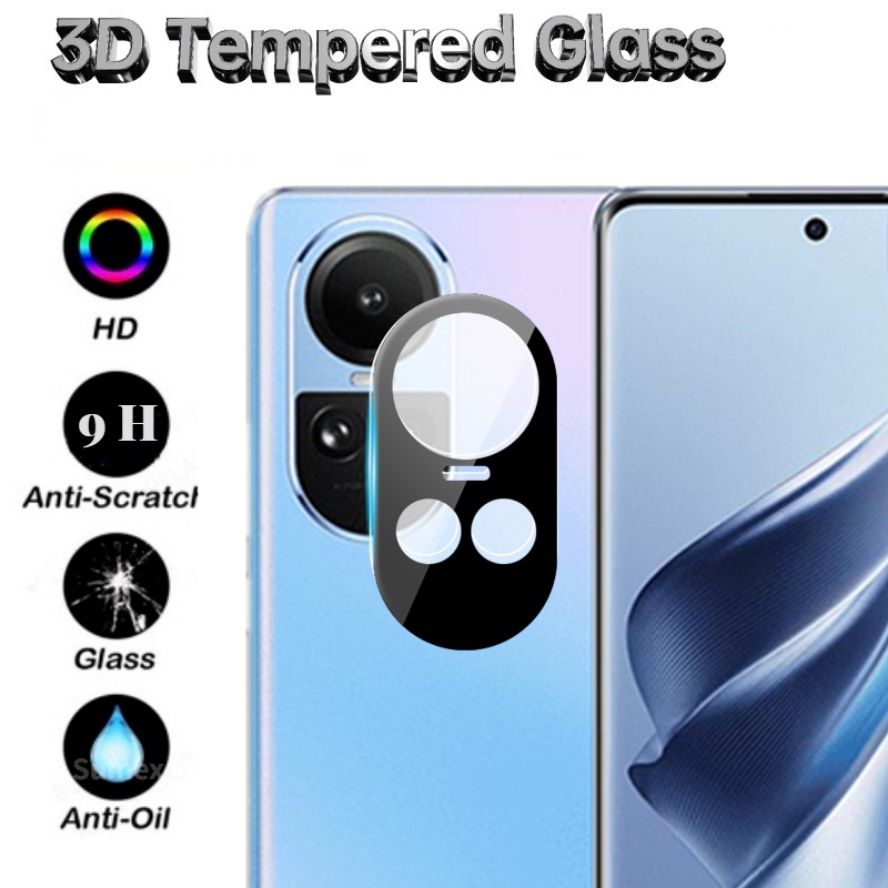 Kính Cường Lực 3D Bảo Vệ Camera Cho OPPO Reno 10 Pro Plus Reno10 Pro + 5G OPO Rino 10Pro CPH2531 CPH2525 CPH2521 2023