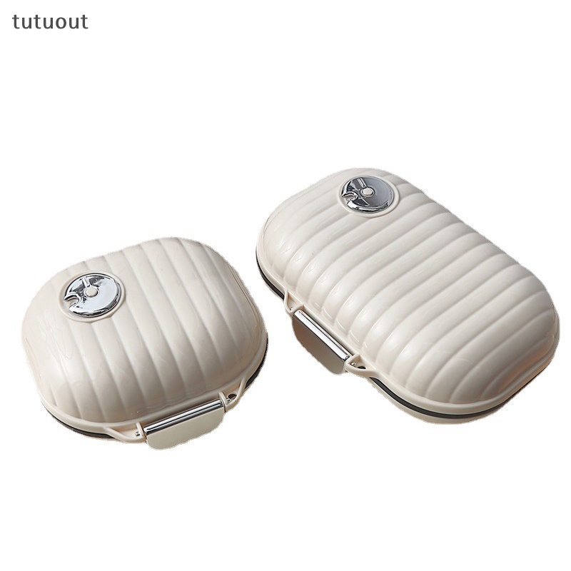 Hộp Đựng Thuốc Mini Có Nắp Đậy Tiện Dụng Khi Đi Du Lịch