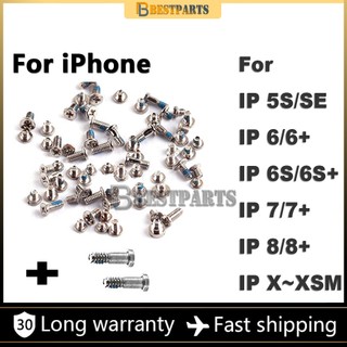 Full bộ ốc cho iphone 5 s 6 s plus 7 8 + xs max xr