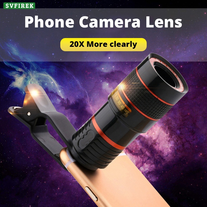 Thấu Kính Phóng To 8X 20X Cho Camera Điện Thoại