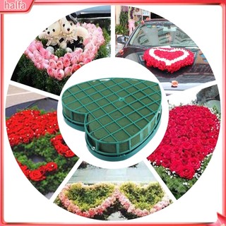 Đệm xốp pvc đầy đủ hình tròn / trái tim / xe hơi cắm hoa trang trí tiệc cưới diy