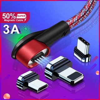 Samsung xiaomi cáp sạc từ tính micro usb type c 3a chuyên dụng cho điện thoại huawei
