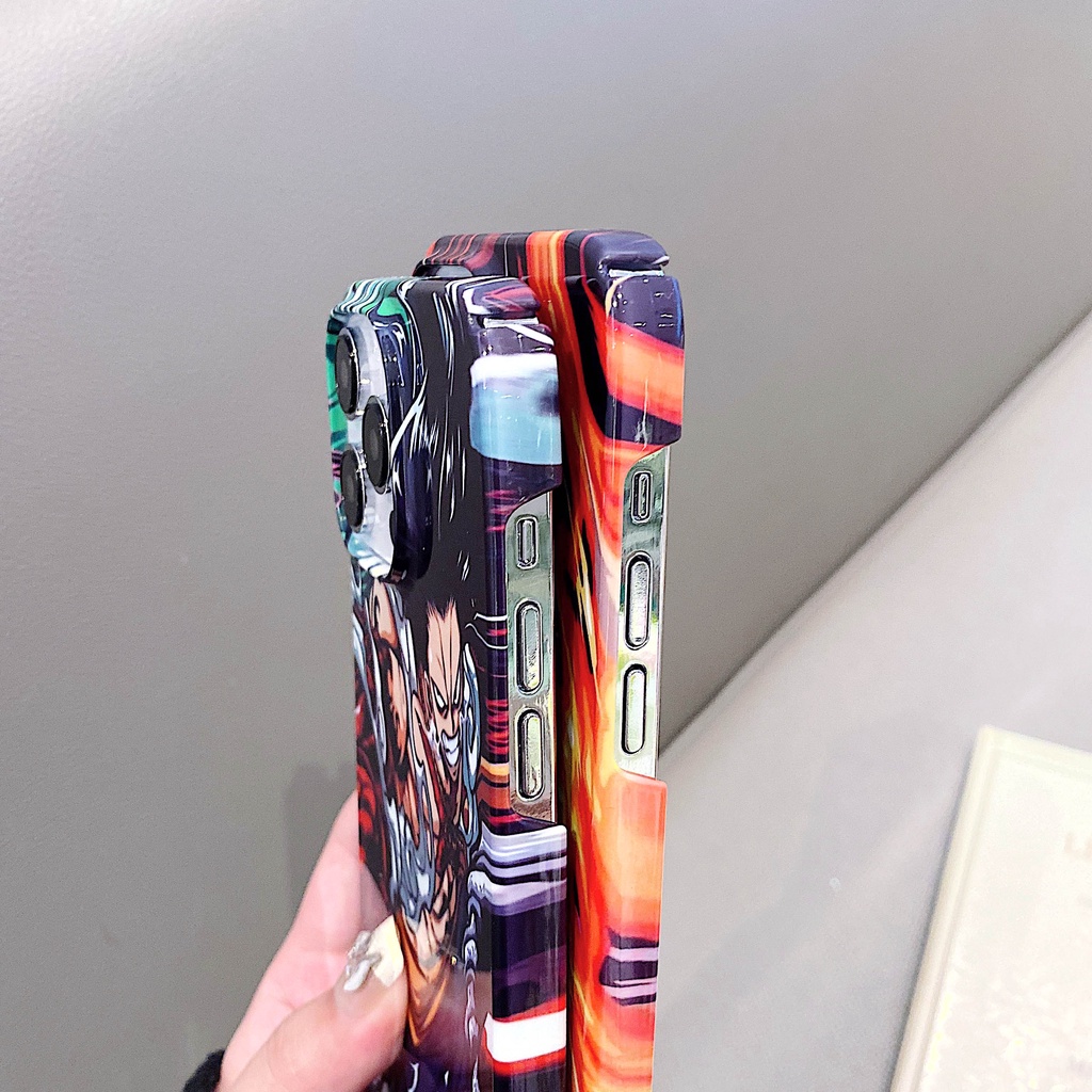 Ốp điện thoại cứng one piece Cho iphone 14 promax Ốp Lưng iphone 14pro 13pro 13promax 12promax 11 11promax xr 8plus 7plus Vua Hải Tặc luffy zoro sanji