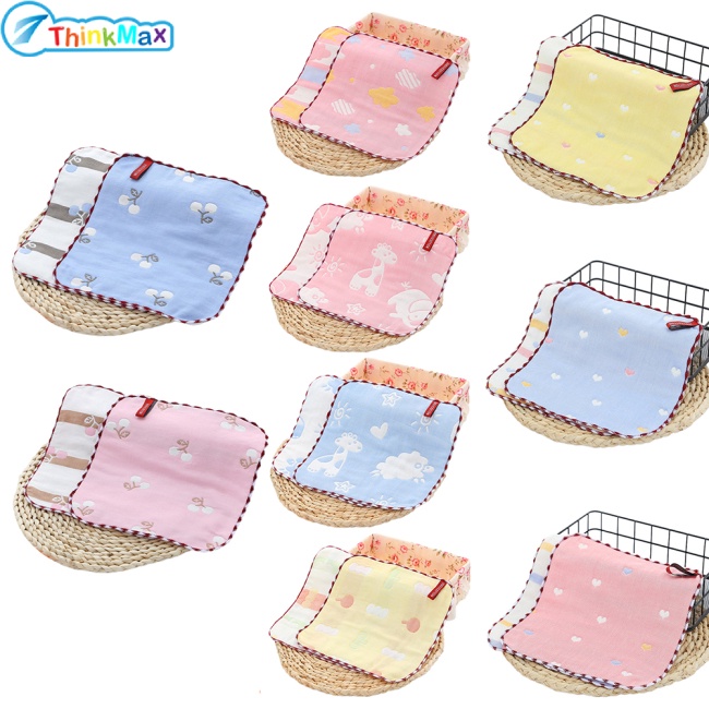 Khăn Lau Mặt 6 Lớp Mềm Mại Cho Bé