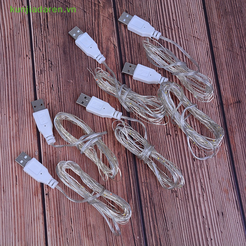 Dây Đèn Led Trang Trí 2M 20Led 3M 30Led Usb Và Phụ Kiện