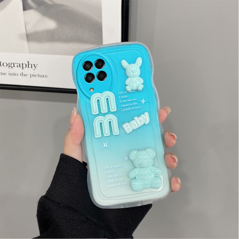 Ốp lưng samsung M53 5g   Ốp Điện Thoại Đính Búp Bê 3D Xinh Xắn Cho samsung M53 5g Dễ Thương