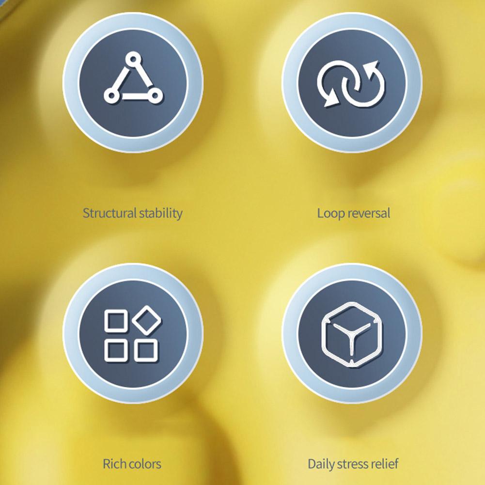 Đồ Chơi Khối Rubik E7L8 Hình Học 3D Giảm Căng Thẳng