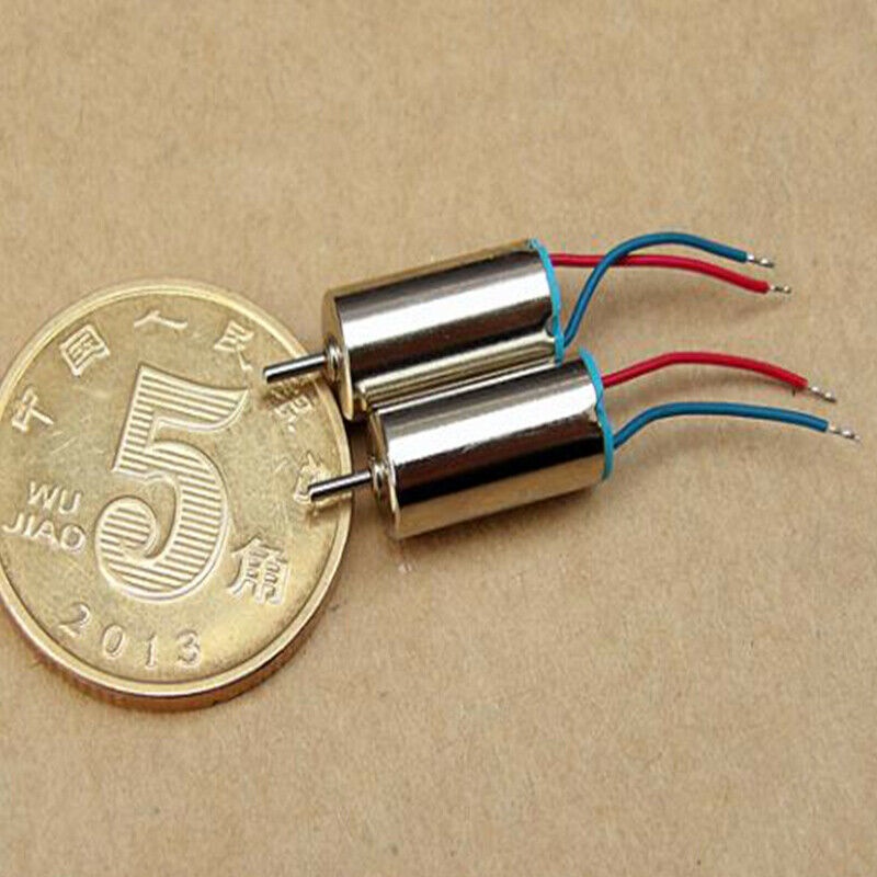 1 Động Cơ Không Lõi Nam Châm Mạnh Mini 612 DC 3V-3.7V 48000-6,000Rpm Cho Máy Bay Điều Khiển Từ Xa