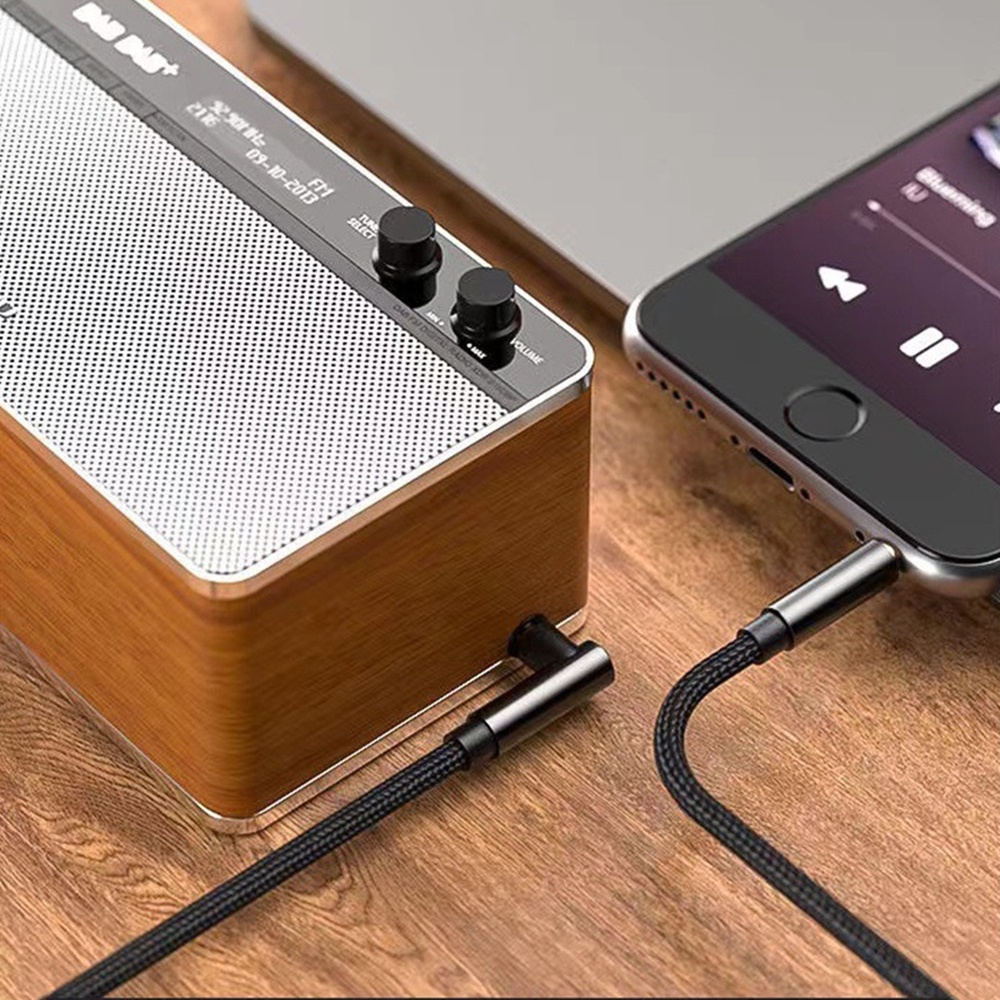 Cáp Aux Xe Hơi Cáp Âm Thanh Đực Cáp Âm Thanh Khuỷu Tay 3.5Mm Loa Âm Thanh Tai Nghe Bluetooth Dây Kết Nối Cáp Âm Thanh Bộ Chuyển Đổi Aux homelove