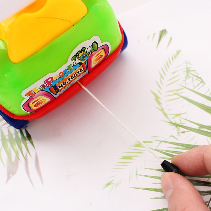 Điện Thoại Đồ Chơi Hình Xe Hơi Mặt Cười Dễ Thương Cho Bé