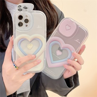 Ốp Điện Thoại TPU Mềm Tích Hợp Gương Trang Điểm Cho iphone Case 13 Pro Max 12 Pro Max