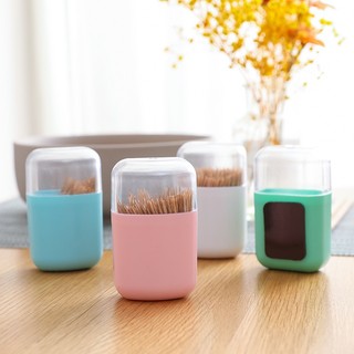 Magnetic Toothpick Box Personality Creative Home Canister Portable Can Nordic Simple Refrigerator Storage Restaurant Magnet New