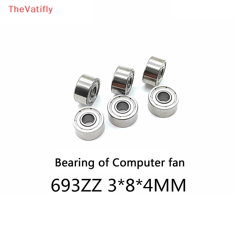 Vòng Bi 693ZZ 3 * 8 * 4 Mm ABEC-7 693 ZZ 619 / 3ZZ R-830ZZ EMQ 693Z 693 Chuyên Dụng Chất Lượng Cao