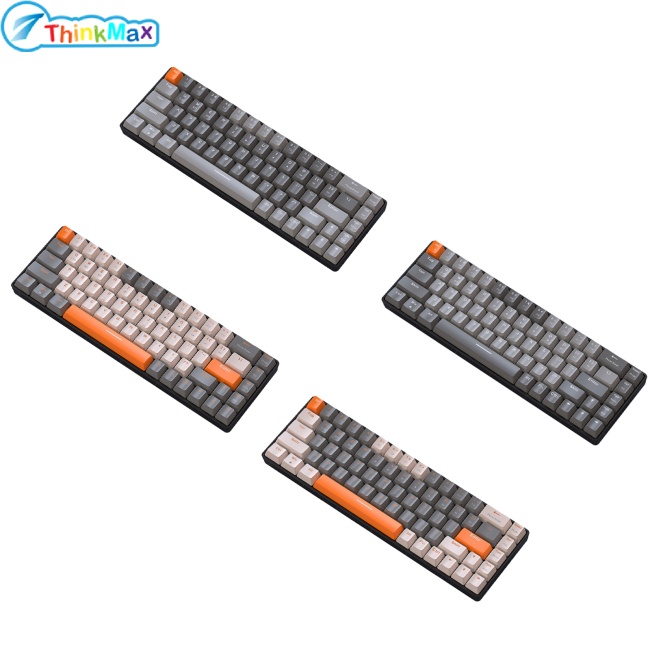 Bàn PhíM Cơ Gaming K68 Bluetooth 5.0, Chế Độ KéP 2.4G Cho ĐiệN ThoạI / MáY TíNh