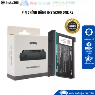 Pin insta360 one x2 x3 x4 - hàng chính hãng insta360