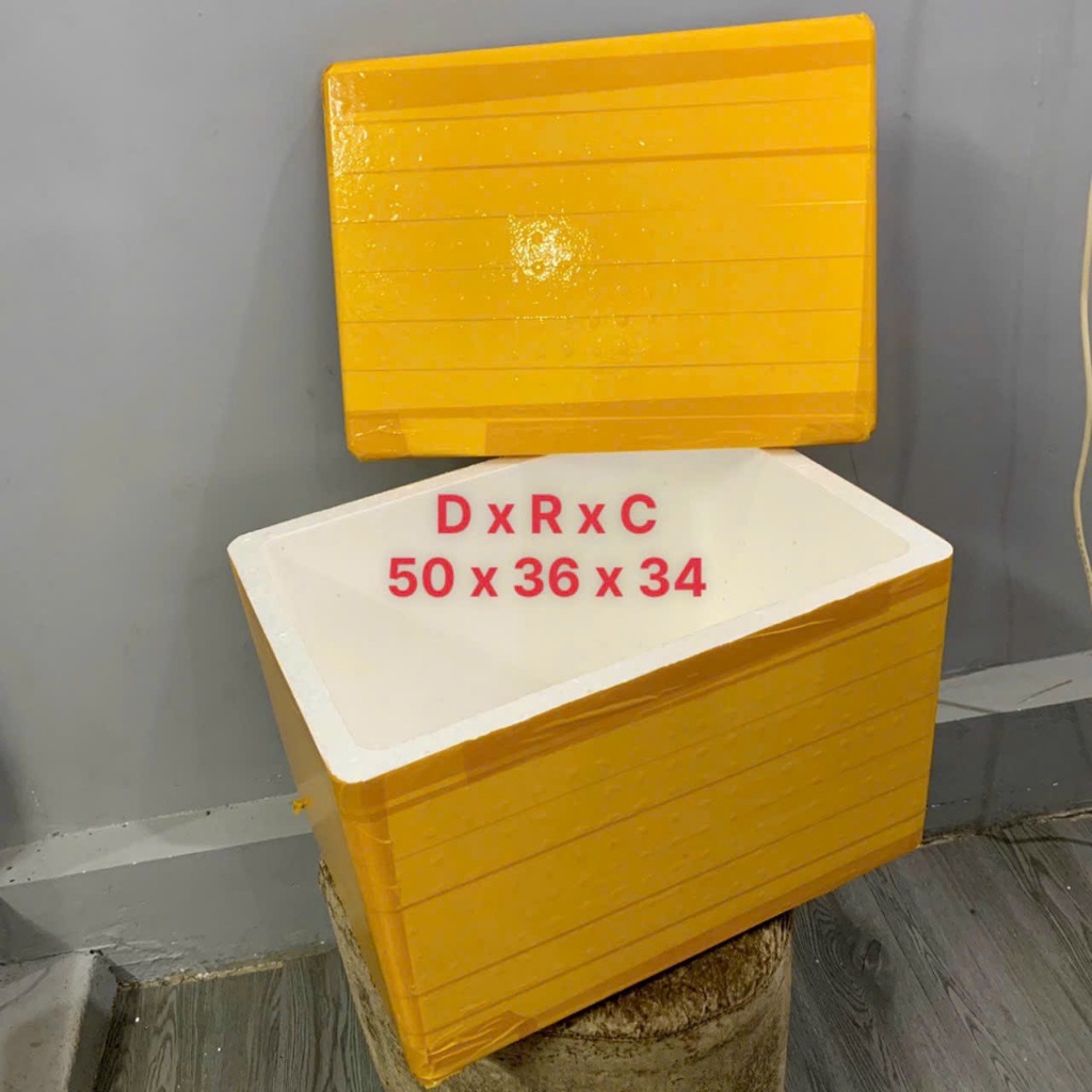 Thùng xốp đóng hàng số 42 dán keo SHT200