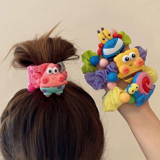 Hoạt hình dễ thương dây buộc tóc dopamine phụ kiện tóc dây buộc tóc dây buộc tóc phong cách hàn quốc đầu dây cao su phụ kiện tóc nữ