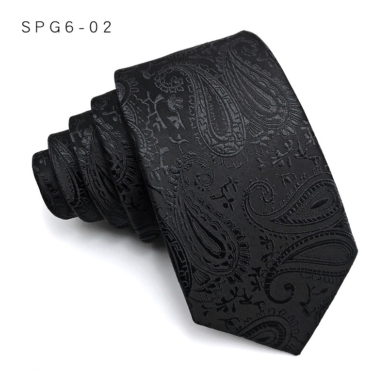 Cà Vạt Bản Hẹp 6cm Thời Trang Thanh Lịch Cho Học Sinh Đen