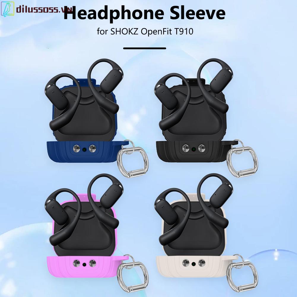 Bao đựng tai nghe bằng silicon bao đựng tai nghe anti-loss cho shokz openfit t910