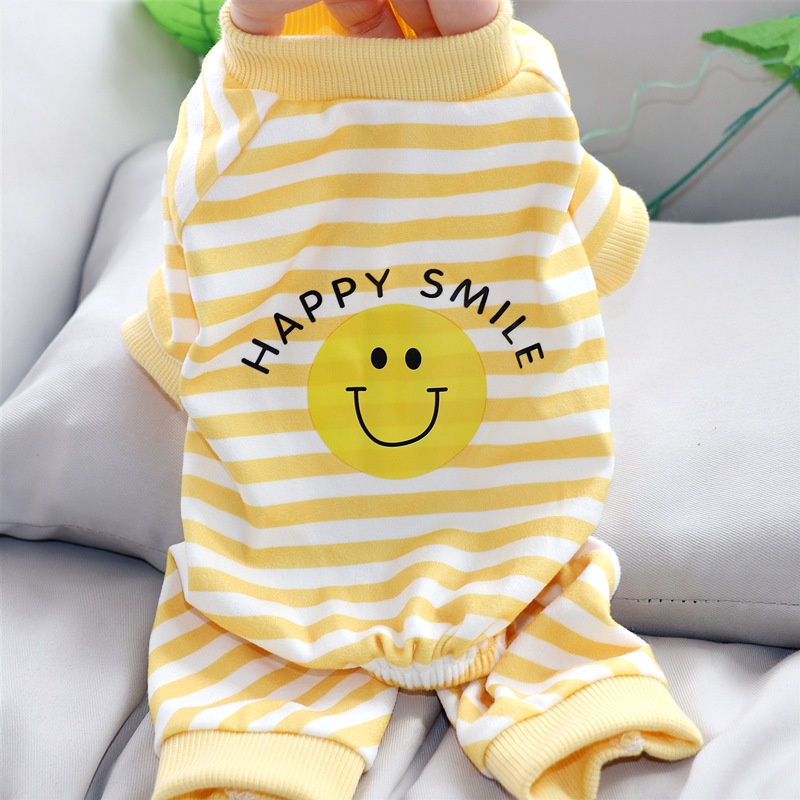 Bộ Đồ Ngủ Bốn Chân Mùa Thu Đông Dành Cho Thú Cưng Chó Mèo