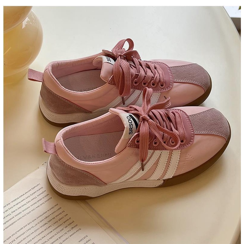 Giày forrest gump đế dày nhẹ và linh hoạt cho nữ 2023 mới mùa hè siêu hot sinh viên giày nhỏ màu trắng giày tập đức