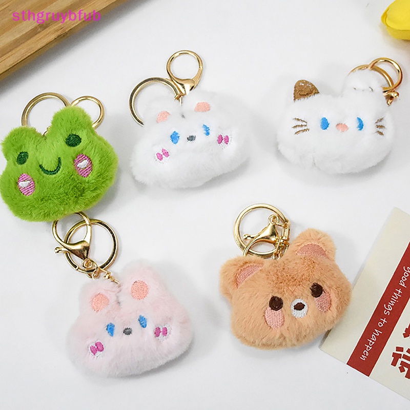Sthb kawaii thỏ sang trọng búp bê ếch búp bê sang trọng dễ thương đồ chơi thú nhồi bông móc khóa mặt dây chuyền túi trang trí cho bé gái quà tặng trẻ em vn