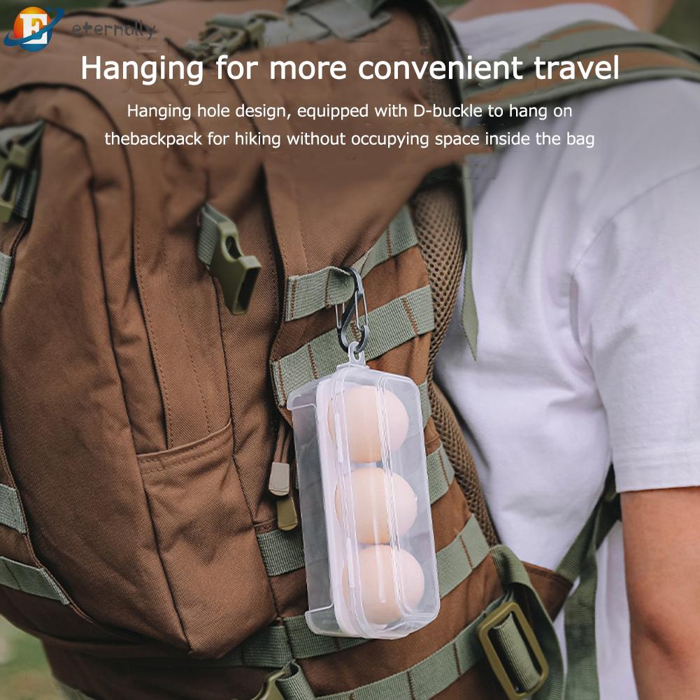 Hộp Đựng Trứng 3 / 4 / 8 Ngăn Dành Cho Đi Dã Ngoại