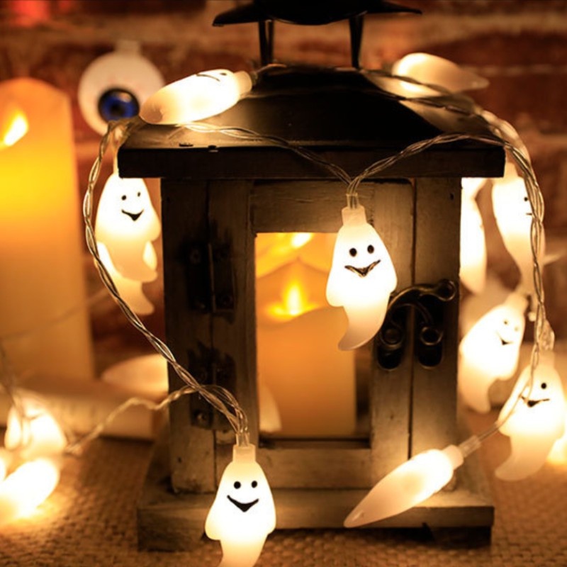 2023 halloween bí ngô cổ tích đèn dây đèn ngày lễ trang trí dây trang trí cho bữa tiệc halloween