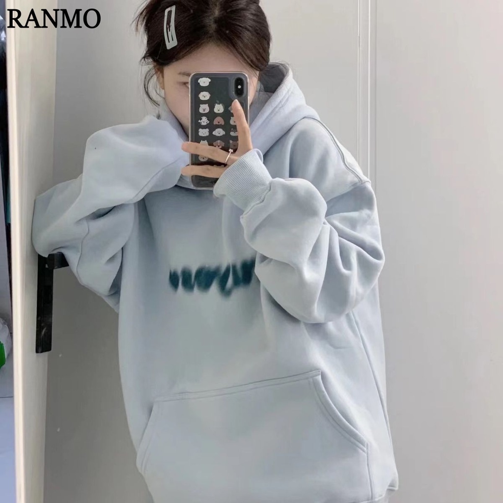 RANMO Áo Khoác hoodie áo khoácnữ Chất lượng thời trang thoải mái A28J129