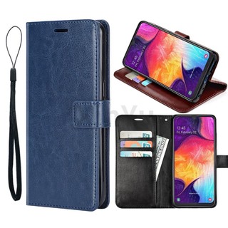 Bao Da Viền tpu Dẻo Nắp Gập Kiểu Ví Kèm Ngăn Đựng Thẻ & Giá Đỡ Cho samsung galaxy a71 a70 a72 a73 a53 a80 a81 a91 a90 5g Ốp
