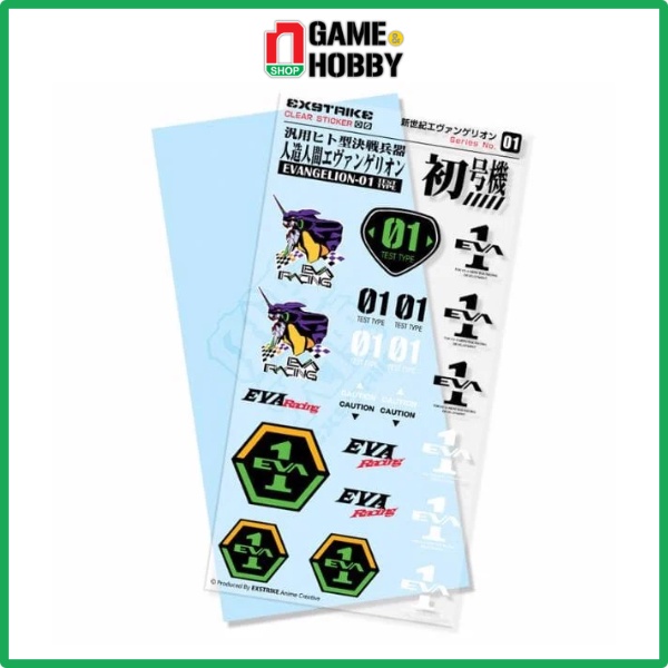 Hình dán Sticker chống thấm nước Shin Seiki Evangelion