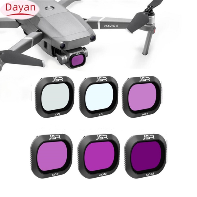 Dayan cho dji mavic 2 pro filter drone phụ kiện mavic 2 pro ống kính máy ảnh chuyên nghiệp uv cpl nd4 vv bộ lọc