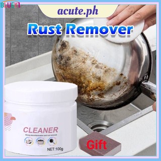 100g Chất tẩy rỉ sét Đồ dùng nhà bếp bằng thép không gỉ Dụng cụ nhà bếp Chất tẩy rửa vết bẩn Dụng cụ nhà bếp Chất tẩy rỉ sét bluey1