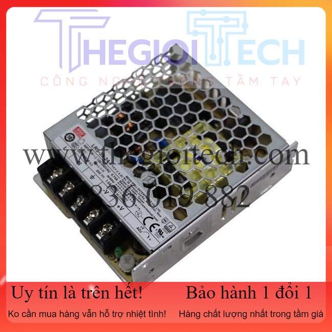 Bộ nguồn LRS seri 15V LRS-35-15, LRS-50-15, LRS-75-15,LRS-100-15, LRS-150-15, LRS-200-15, LRS-350-15 100% Mới Chính hãng - LRS-350-15