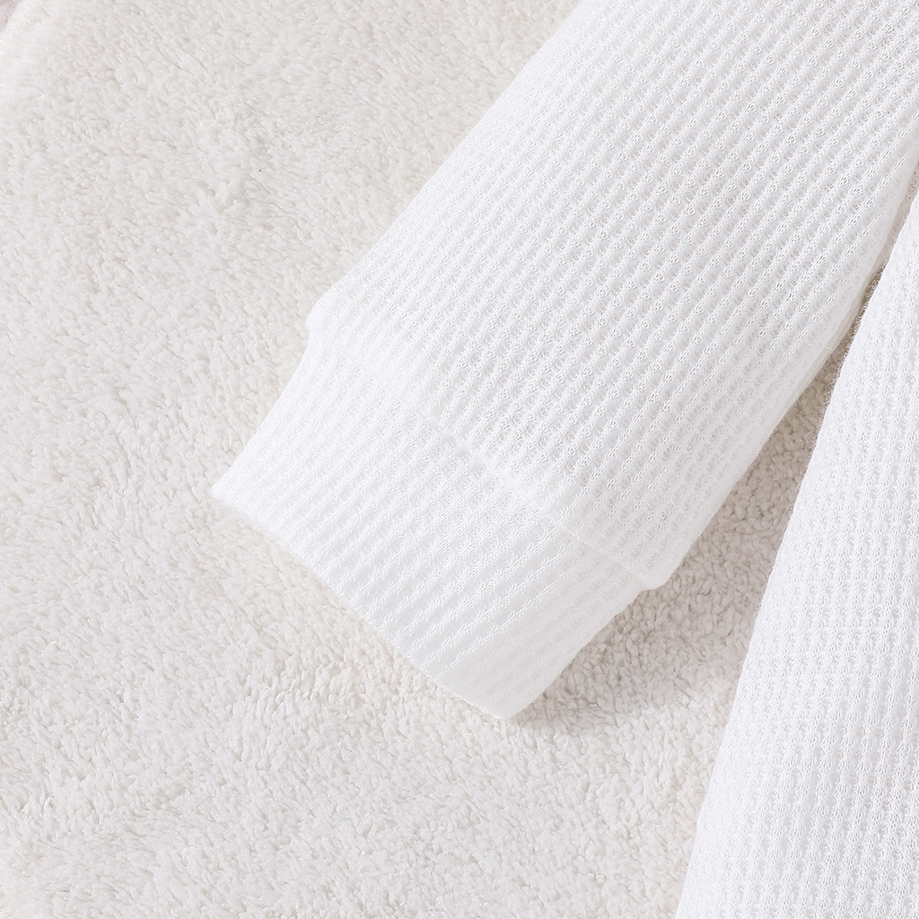 Bộ mũ quà tặng Body bé trai Gái đồ sơ sinh từ 0 đến 18 tháng bodysuit liền thân In Hình  tai Gấu Hoạt Hình Dễ Thương dài tay quần áo cho bé trẻ em