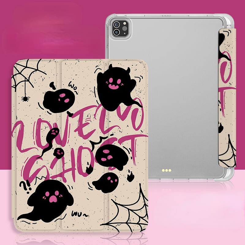Dành cho ipad 2021 pro 11 vỏ bảo vệ gen9 / 8 / 710.2 soul mini6 trong suốt gen5 / 6 9.7 anti drop air4 / 5 10.9 trifold 2022 gen 10 10.9 cartoon ipad case